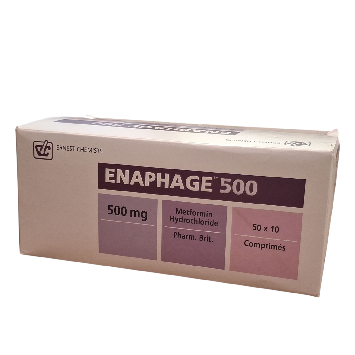 METFORMIN (ENAPHAGE) TABS 500MG