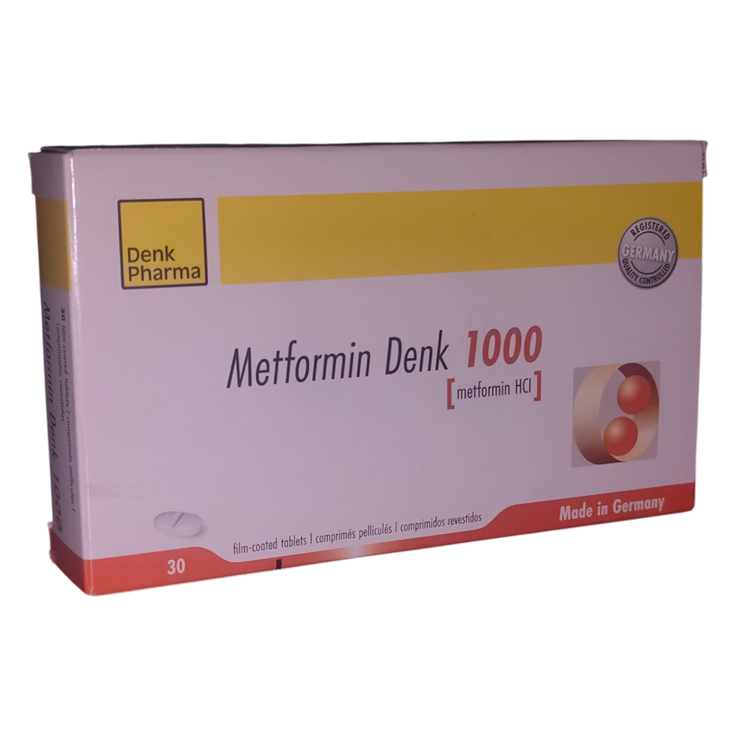 METFORMIN DENK TABS 1G