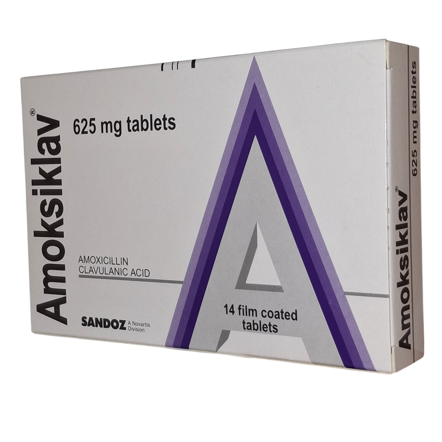 AMOKSIKLAV TABS 625MG 14'S